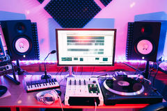 sound equipment professional audio recording studio producer
