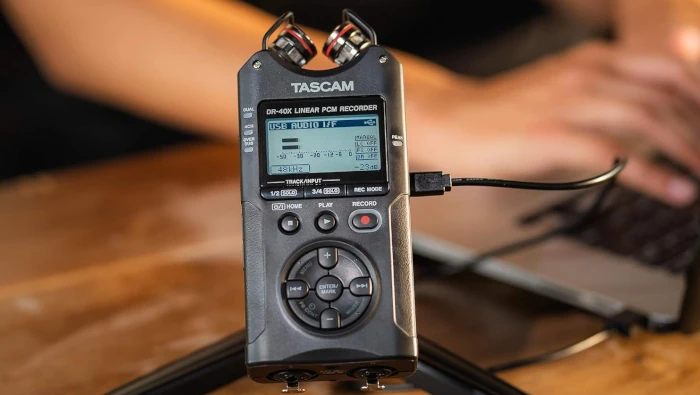 Tascam DR-40X Four Track Audio Recorder